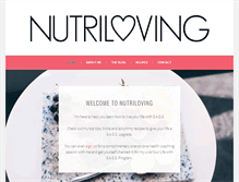 Tablet Screenshot of nutriloving.com